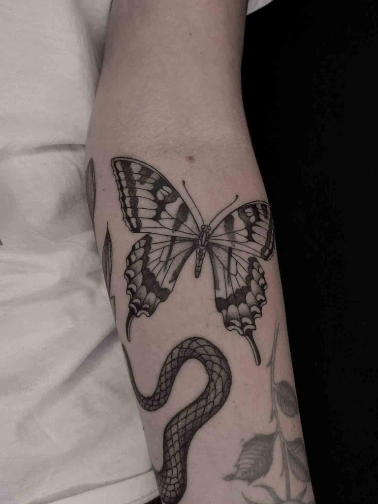 mariposas puntillismo en madrid